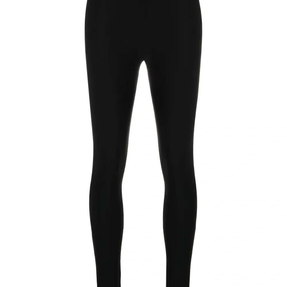 Легинсы с завышенной талией и вырезами