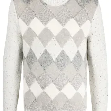 Джемпер с узором аргайл Джемпер с узором аргайл