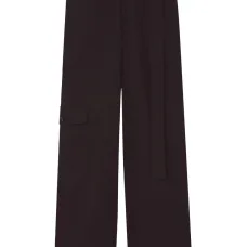 Брюки карго с поясом