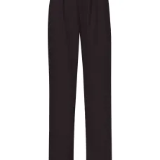 Брюки строгого кроя со складками