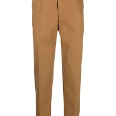 Прямые брюки с нашивкой-логотипом