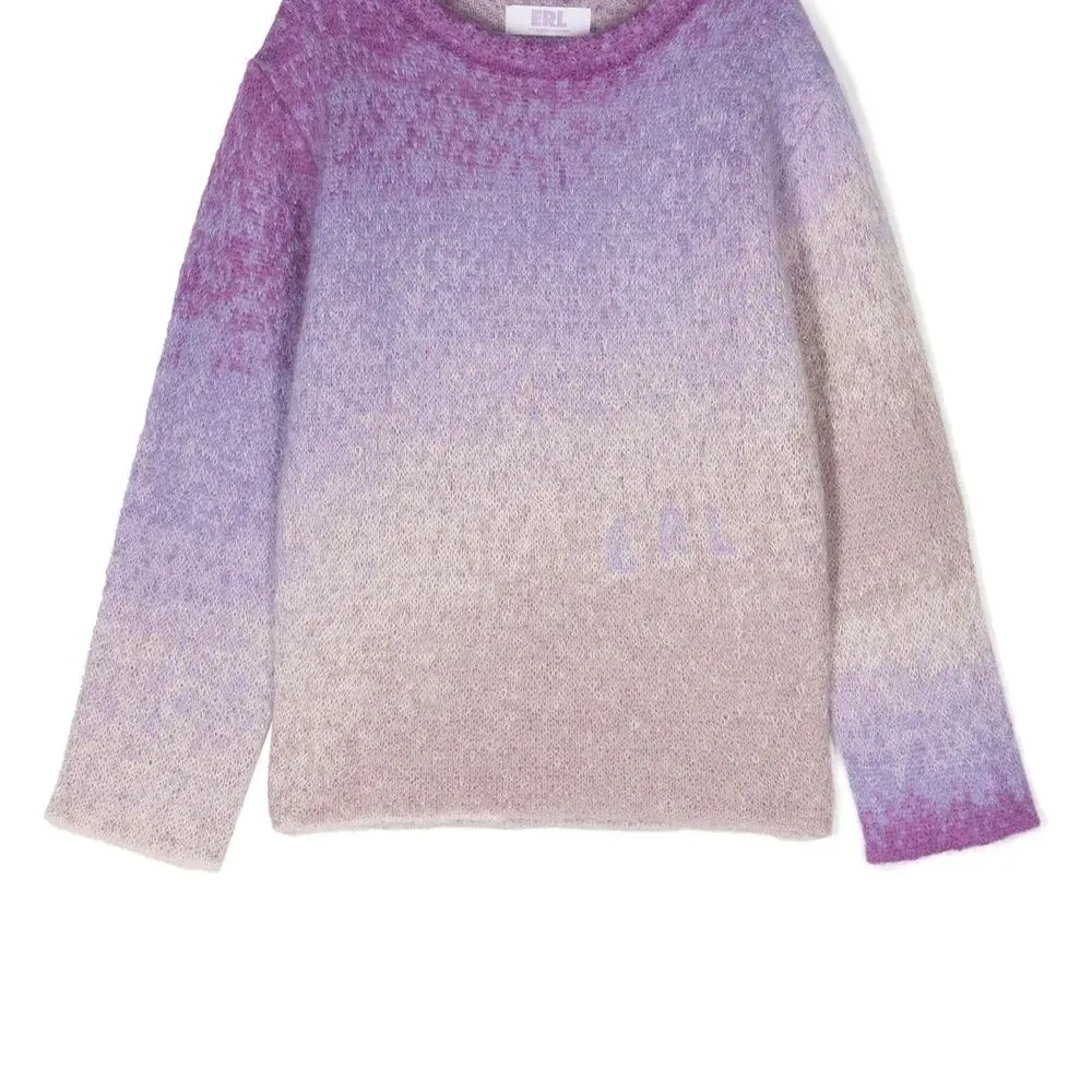 Джемпер с эффектом омбре