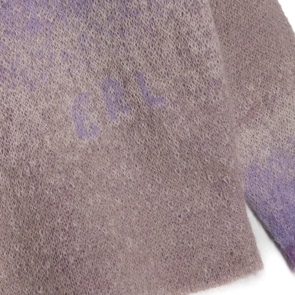 Джемпер с эффектом омбре