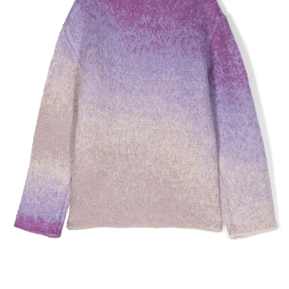 Джемпер с эффектом омбре