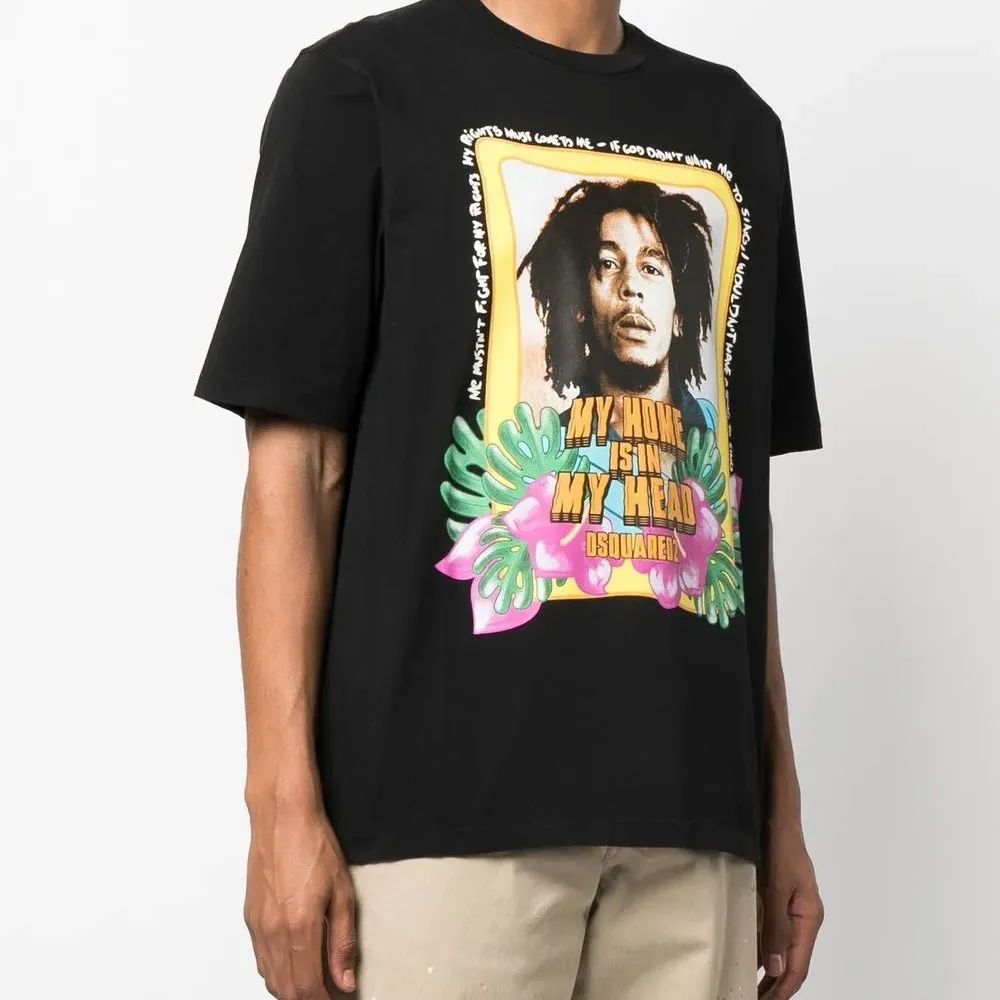 Футболка с графичным принтом