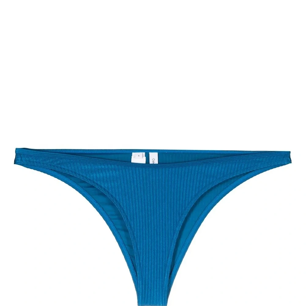 Плавки бикини в рубчик