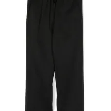 Прямые брюки с вышитым логотипом