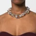 цепочное колье-чокер