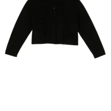 Кардиган с тюлем