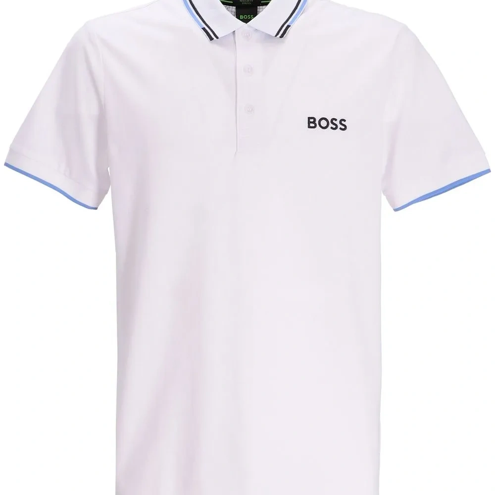 Рубашка поло с вышитым логотипом