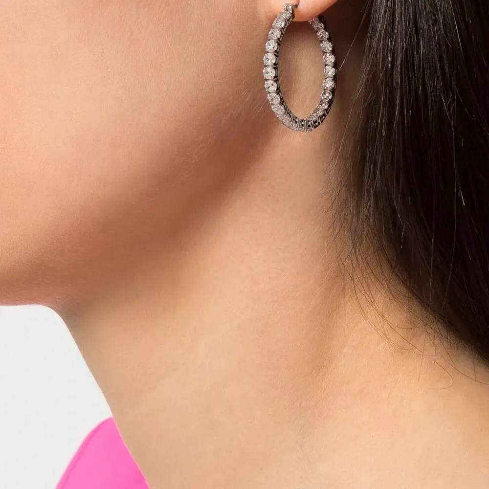 Серьги-кольца Matrix