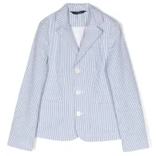 Пиджак в вертикальную полоску