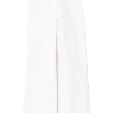 Широкие джинсы с завышенной талией