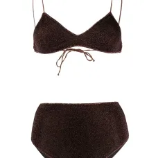 Бикини с эффектом металлик