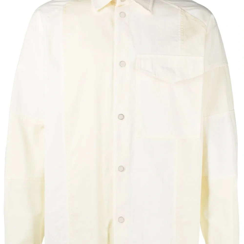 Рубашка со вставками