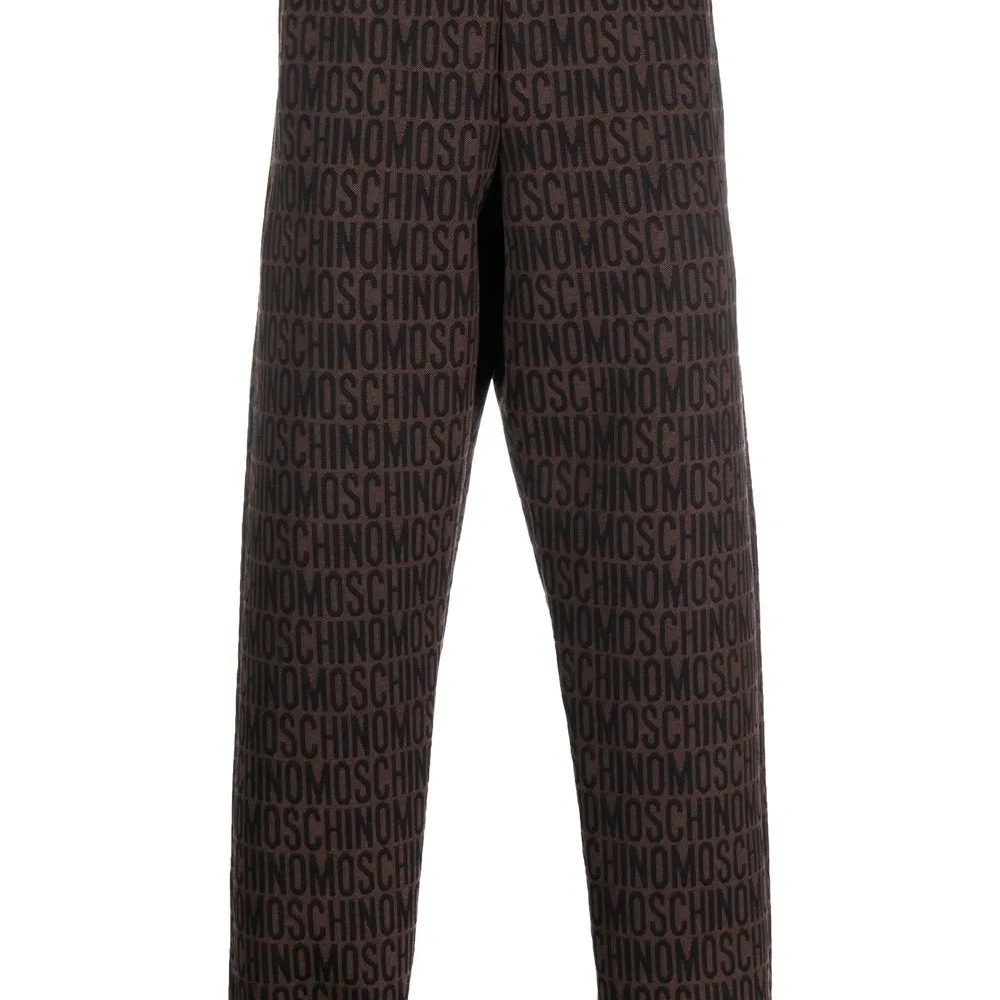 Спортивные брюки с вышитым логотипом