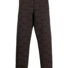 Спортивные брюки с вышитым логотипом