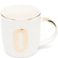 Фарфоровая кружка Letter-O
