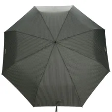 Зонт в тонкую полоску с логотипом