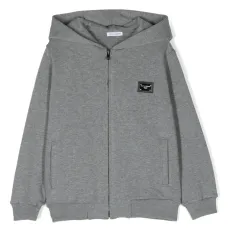 Худи на молнии с логотипом