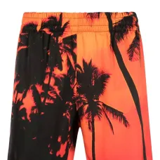 Плавки-шорты с принтом