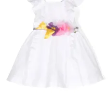 Платье с оборками