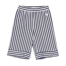 Широкие брюки в полоску Широкие брюки в полоску