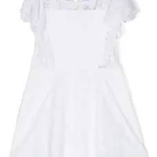 Платье с короткими рукавами