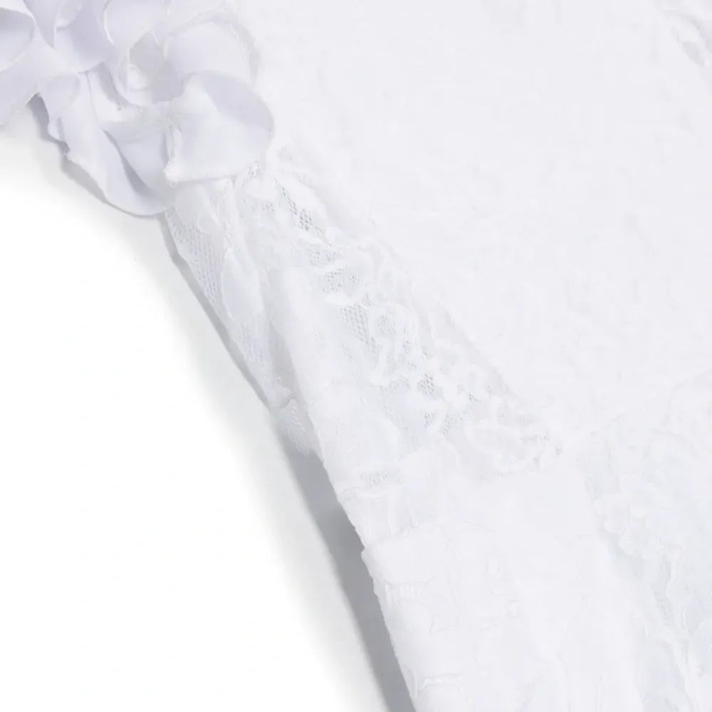 Платье с короткими рукавами