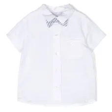 Рубашка с короткими рукавами и галстуком-бабочкой