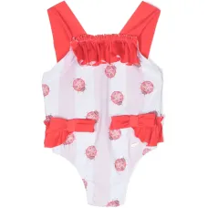 Купальник с оборками