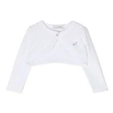 Укороченный кардиган с логотипом