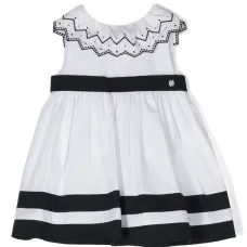 Платье с узором зигзаг