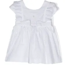 Платье с английской вышивкой