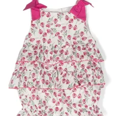 Ромпер с цветочным принтом