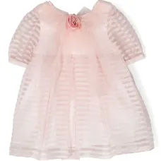 Платье с короткими рукавами