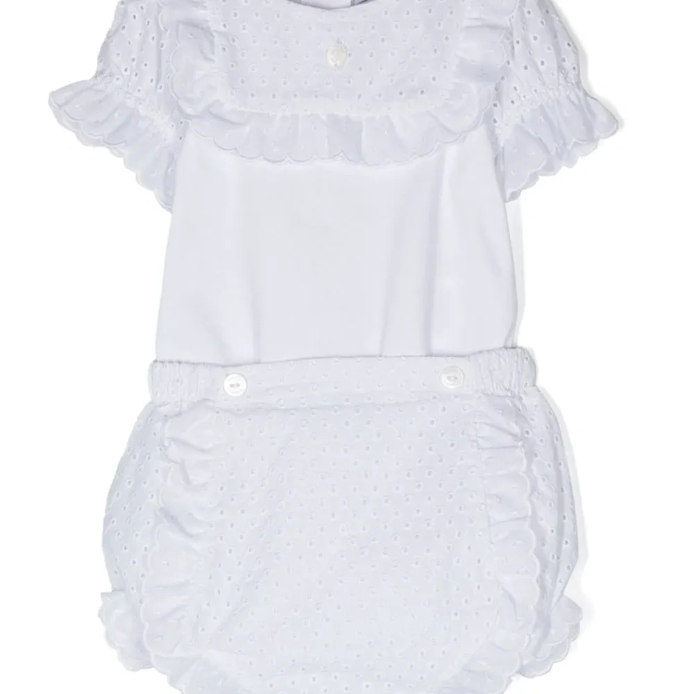 Комбинезон с английской вышивкой