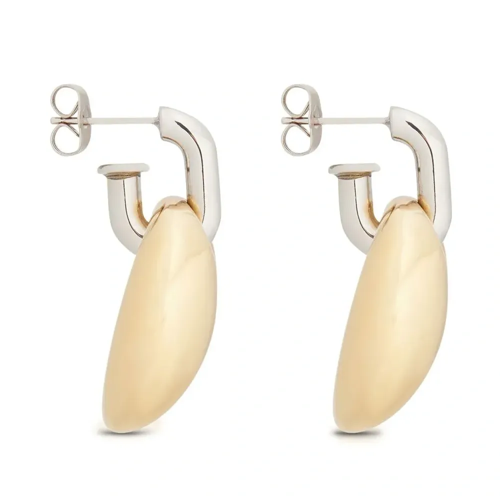 Массивные серьги Eight