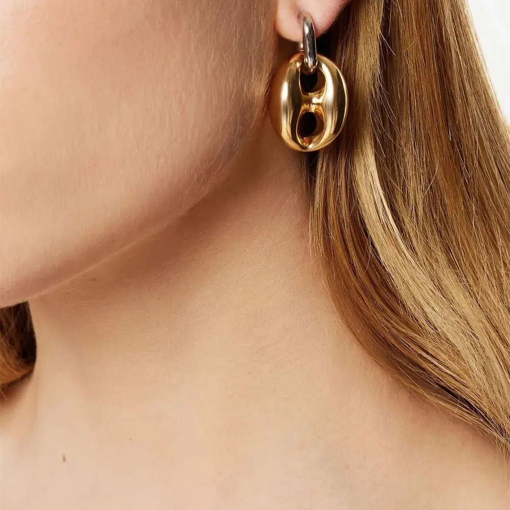 Массивные серьги Eight