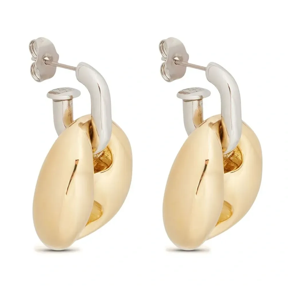 Массивные серьги Eight