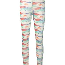 Сетчатые легинсы с принтом