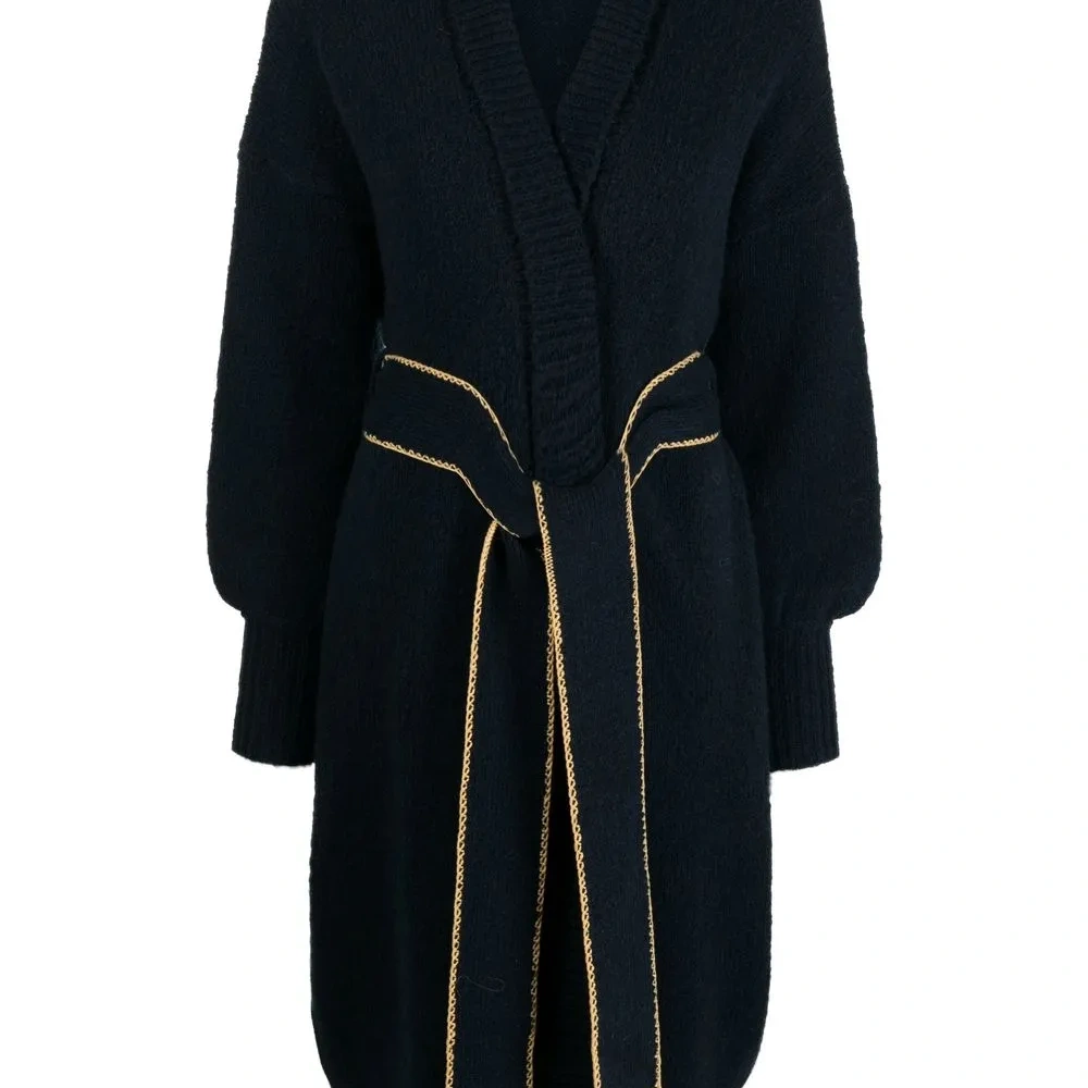 Кардиган с поясом