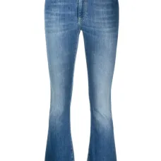 Джинсы bootcut с завышенной талией