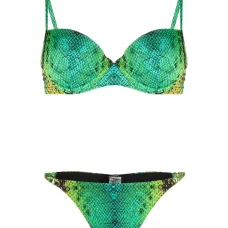 Бикини со змеиным принтом