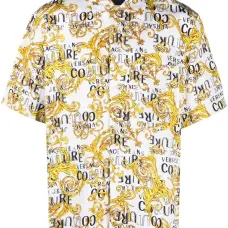 Рубашка с короткими рукавами и принтом Baroque