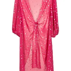 Пляжная накидка с принтом