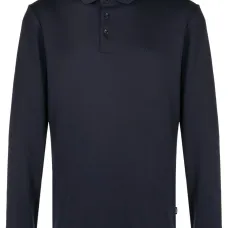 рубашка поло с длинными рукавами