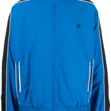 Куртка на молнии с вышитым логотипом