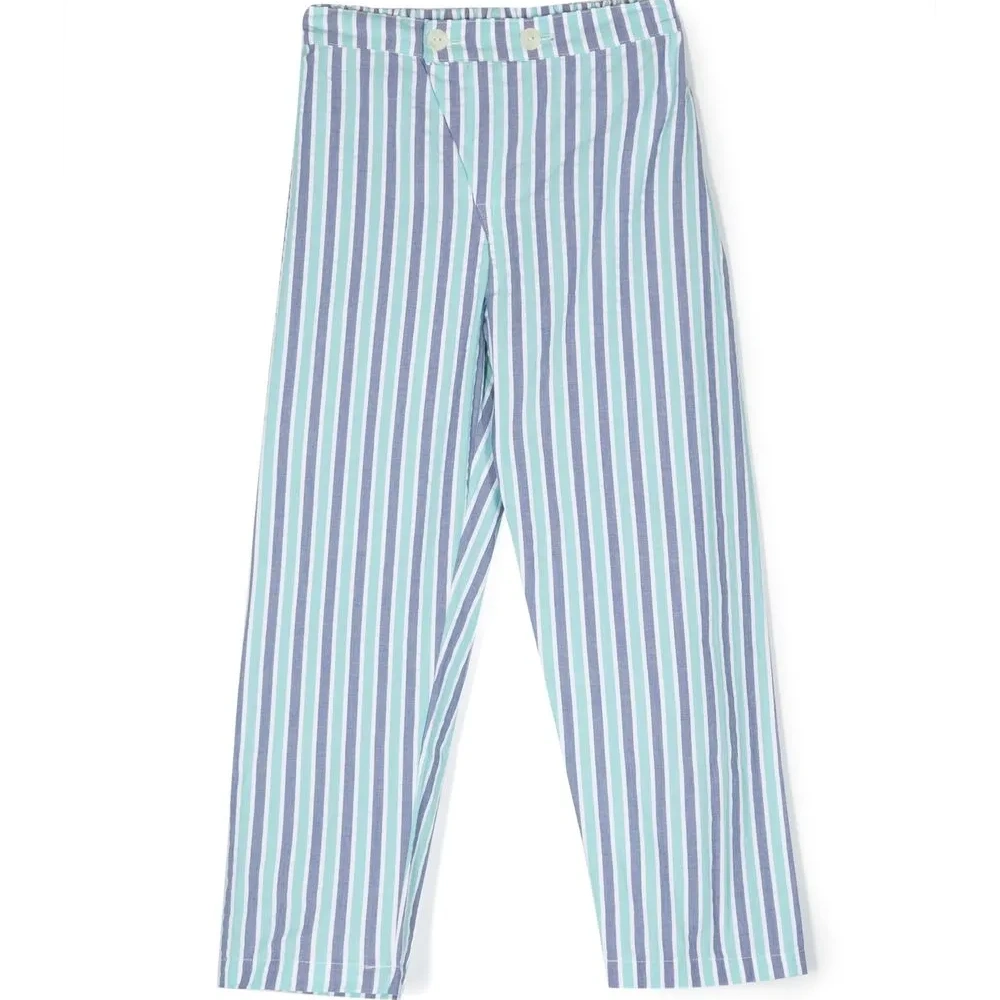 Прямые брюки в полоску