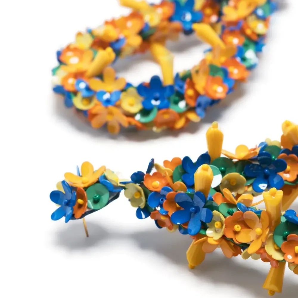 Серьги Confetti Macro Flower
